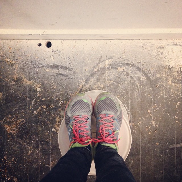 Spackle, sand, repeat. #fridaynight @loyalsupplyco