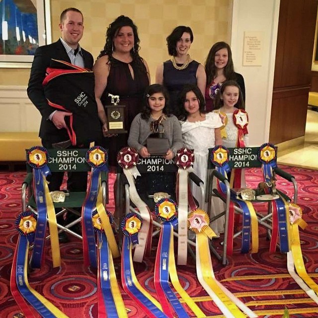 What a great way to celebrate the 2014 season @indianrockstables. Thank you @pmb2691 for making us champions!