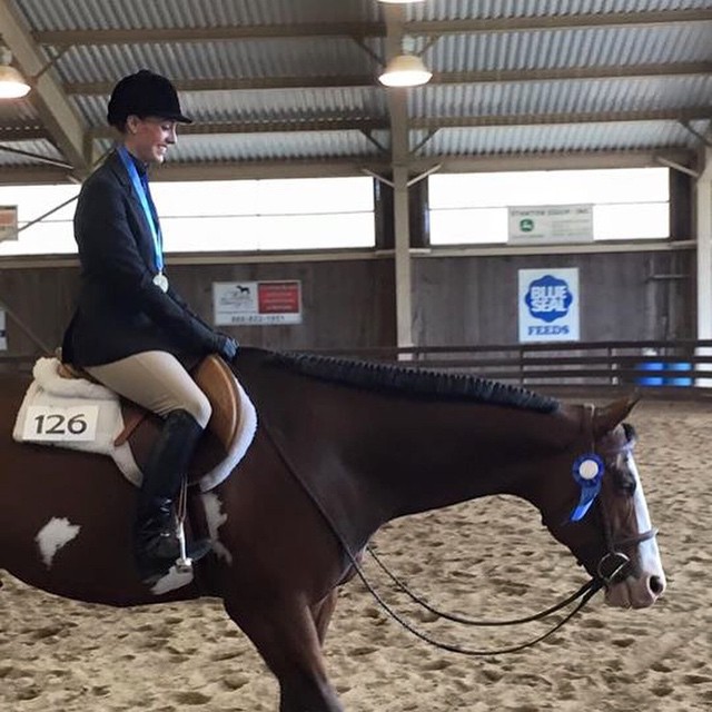 Had an amazing weekend at my first NEPtHA show. Unanimous wins in Hunter Under Saddle, Disciplined Rail, and Horsemanship, the NEHC Hunter medal winner and wins in showmanship and Ideal. Thank you @pmb2691 for letting me be part of the #Krognation team, I